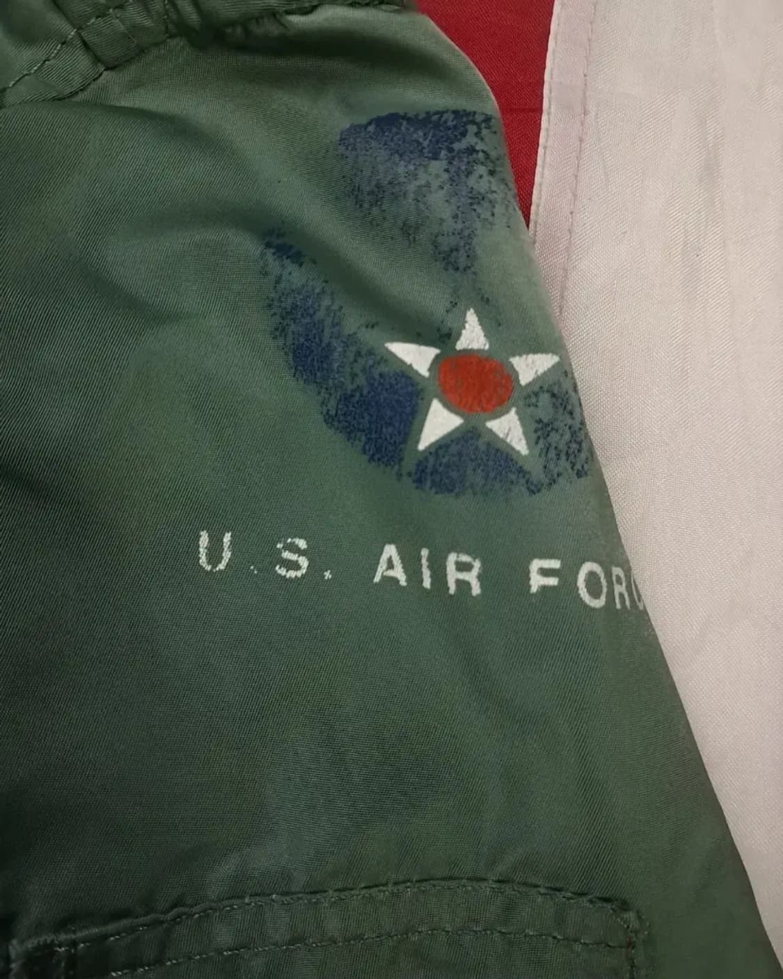 오리지날 알파사 미공군 L-2B 빈티지 항공점퍼 상품이미지4