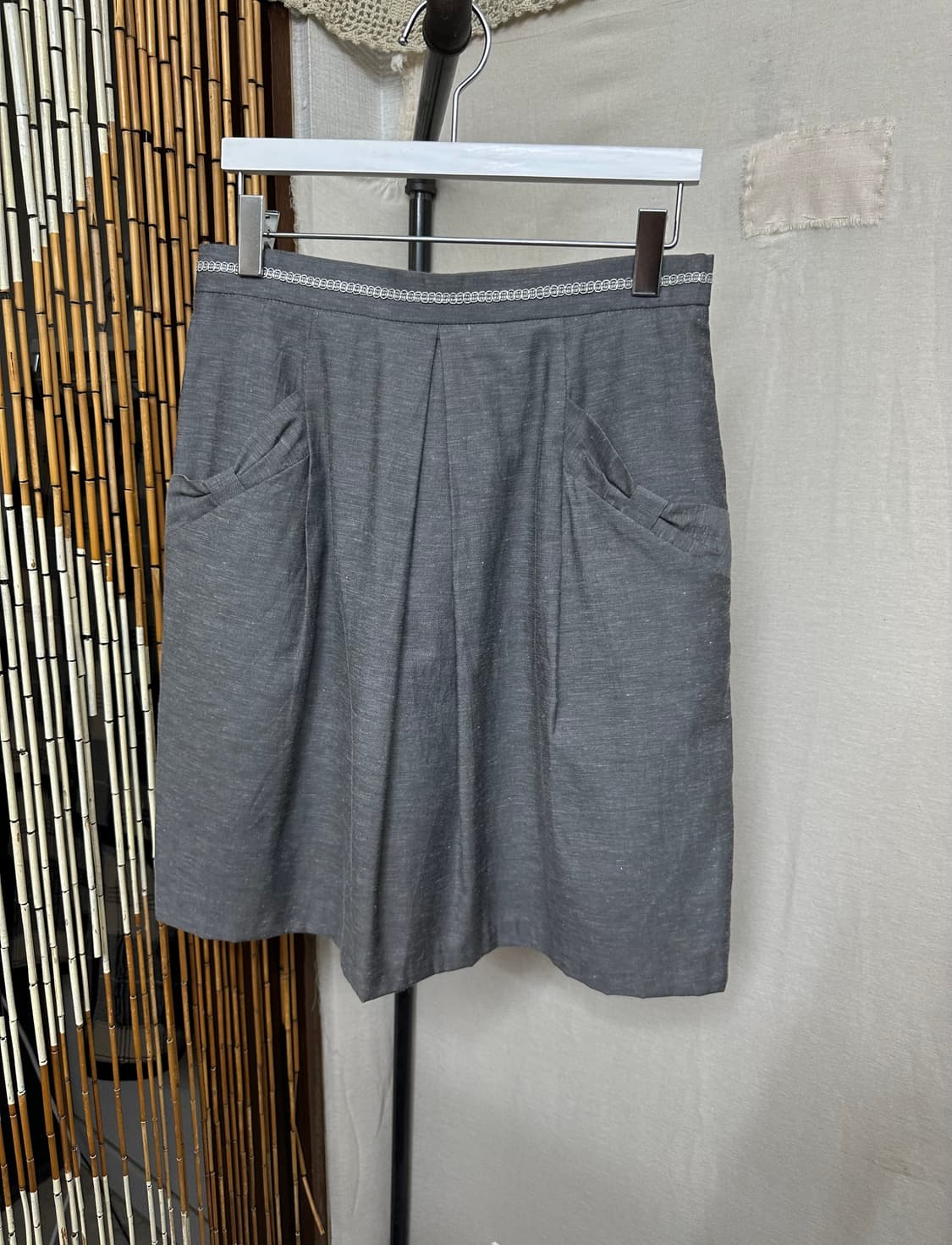 doux archives 리본포켓 스커트 상품이미지3