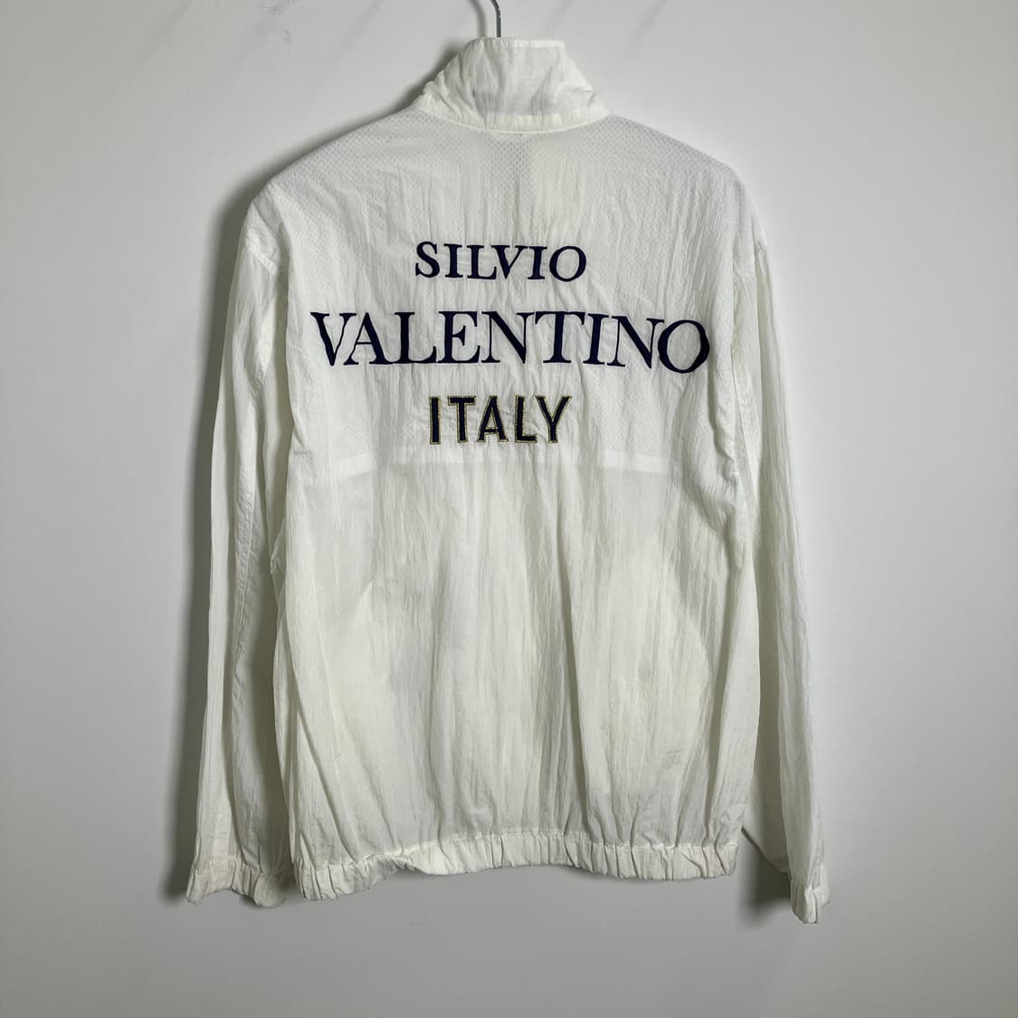 실비오 발렌티노 화이트 빈티지 라이트 자켓 M 상품이미지2