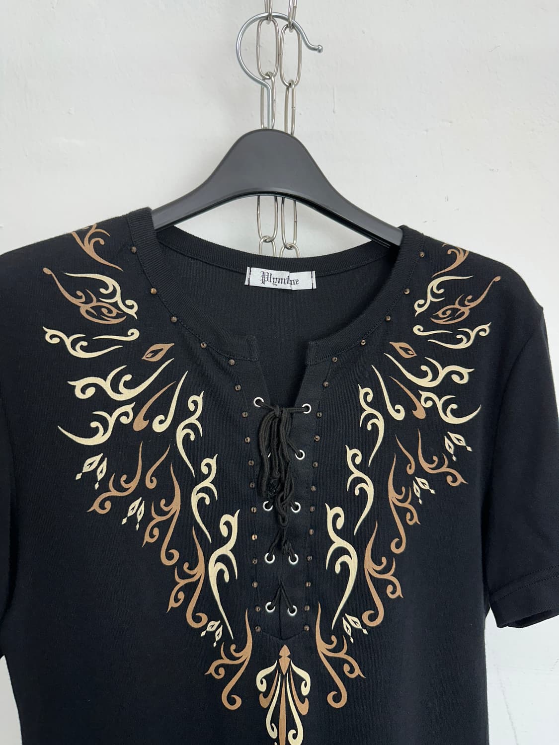 Plymtone Eyelet Stud Detail T-shirt 상품이미지2