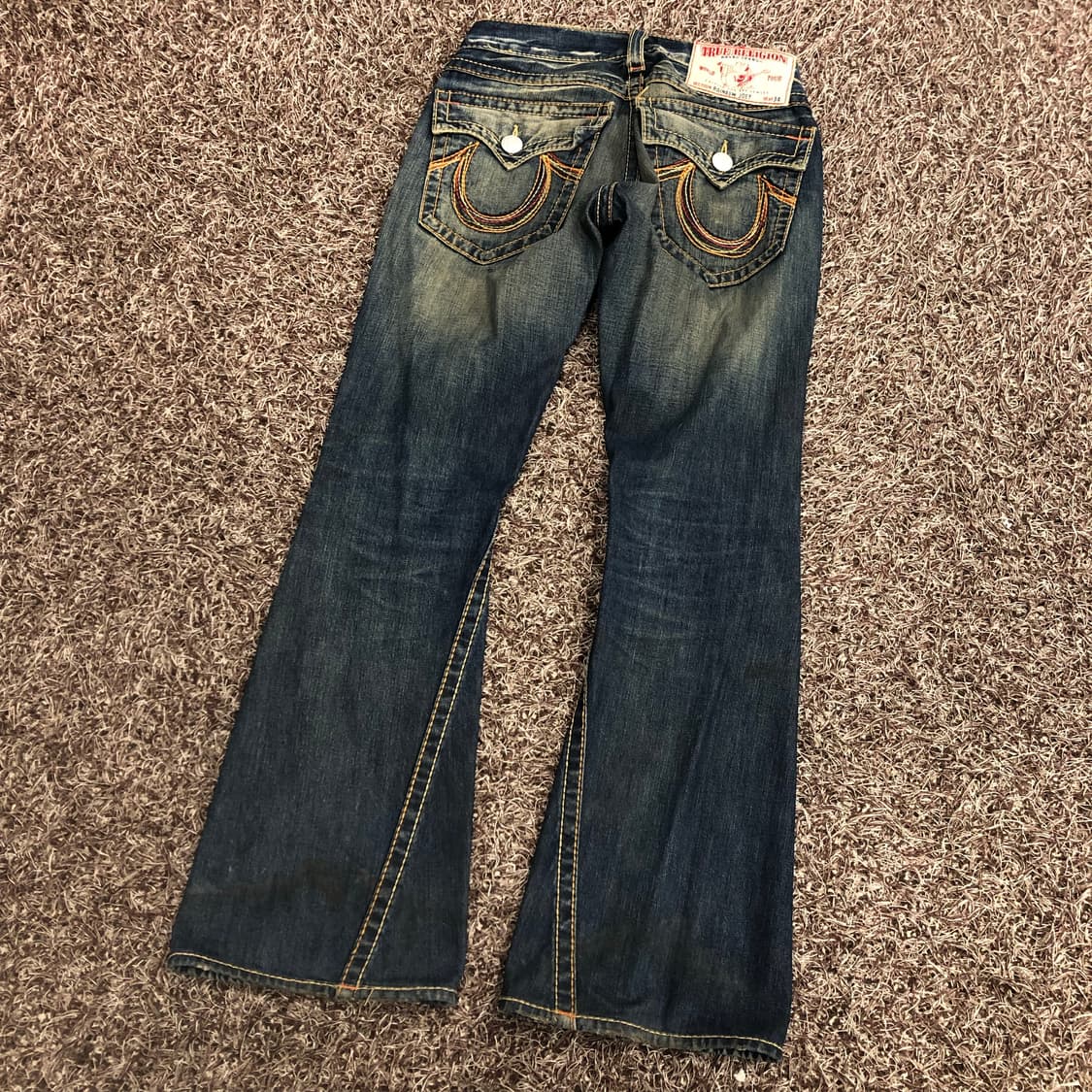 트루릴리전 Rainbow Joey 플레어 부츠컷 데님 팬츠 상품이미지3