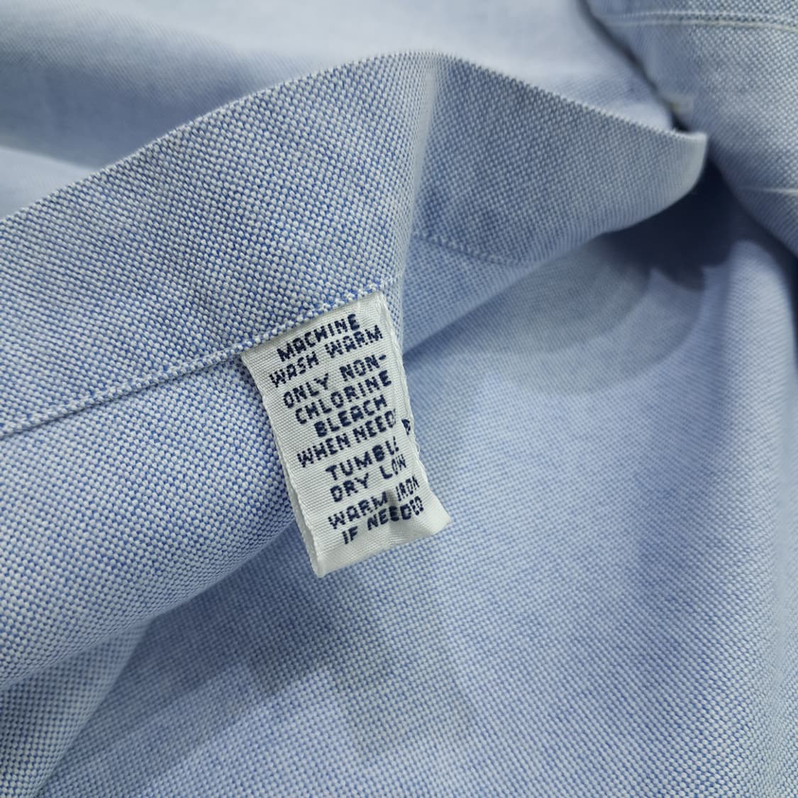 CN695 2XL 폴로 랄프로렌 클래식블루 긴팔 셔츠 남방 상품이미지6