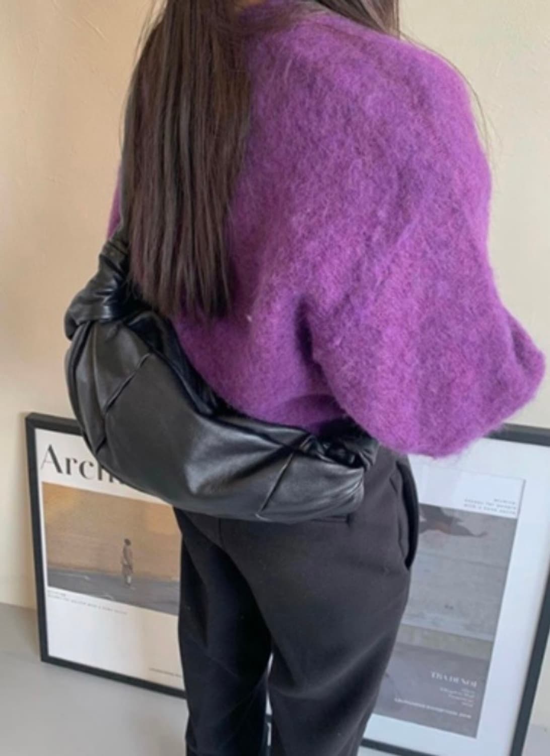 새상품) 아카이브앱크 터번백 양가죽 상품이미지2