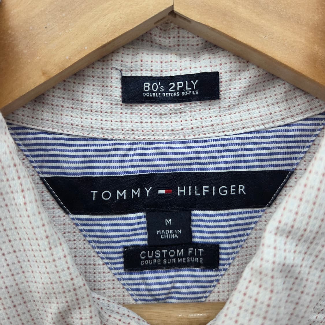 타미힐피거 체크 긴팔 셔츠 남m 상품이미지3