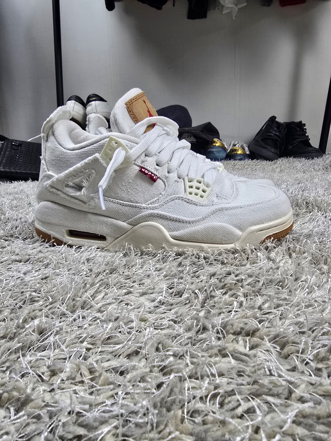 나이키 에어 조던 4 리바이스 화이트 상품이미지1