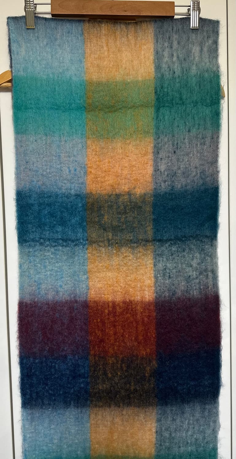 아크네 스튜디오 모헤어울체크 머플러 남여공용 상품이미지7