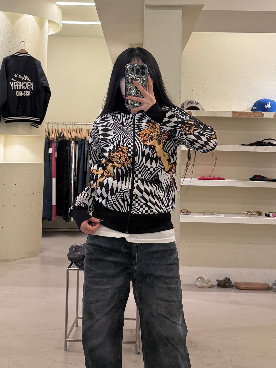 아디다스 x 제레미스캇 엔젤 프린트 트랙자켓 U1712 상품이미지1