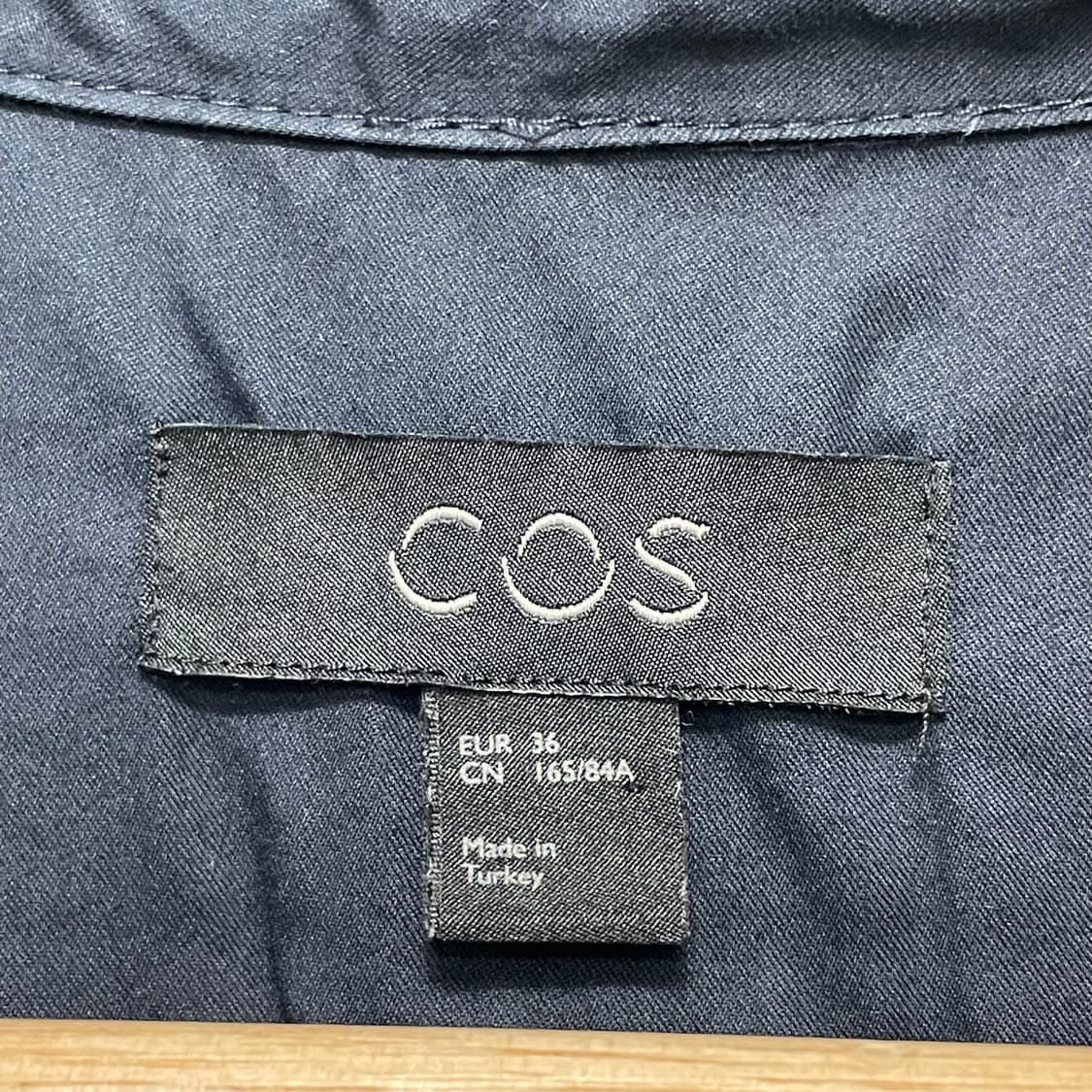 [36]코스 cos 반팔 원피스 네이비 상품이미지4