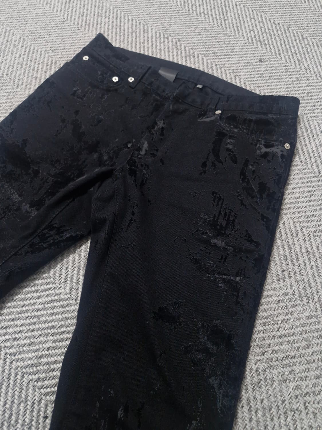 디올옴므 08 벨벳 코팅 진 30사이즈 상품이미지1