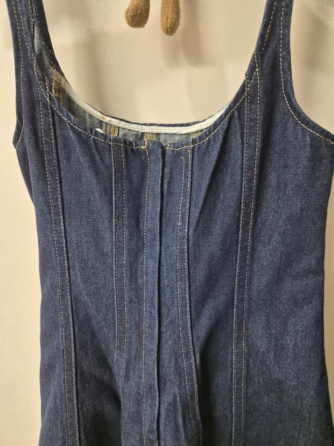 H&M 코르셋 라인 데님 미디 원피스 (EUR 34) 상품이미지5