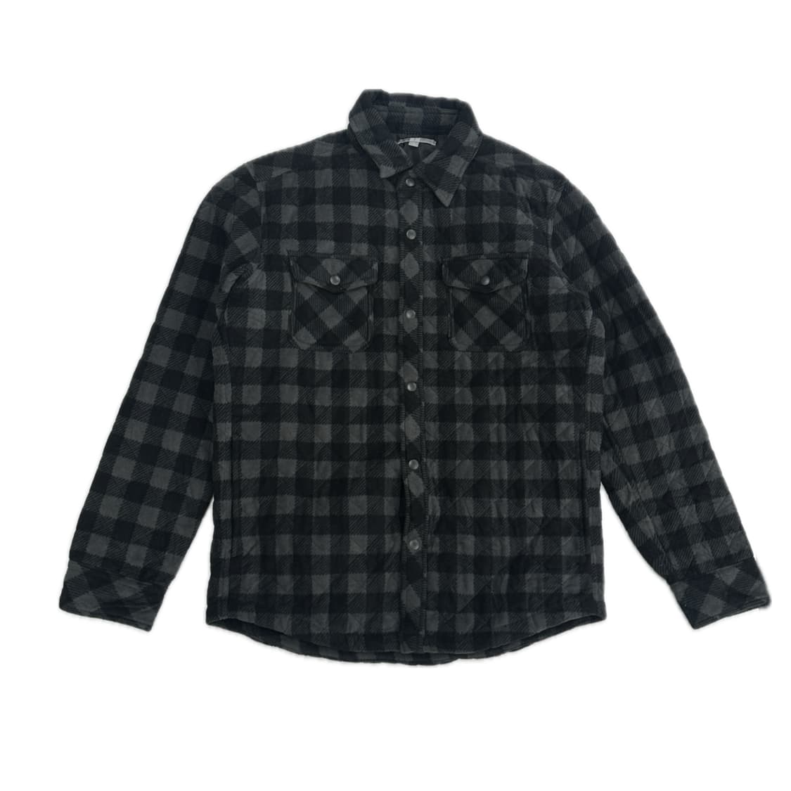 재팬 유니클로 블랙&그레이 깅엄 체크 셔츠 시티보이 빈티지 핀터 아메카지 상품이미지2