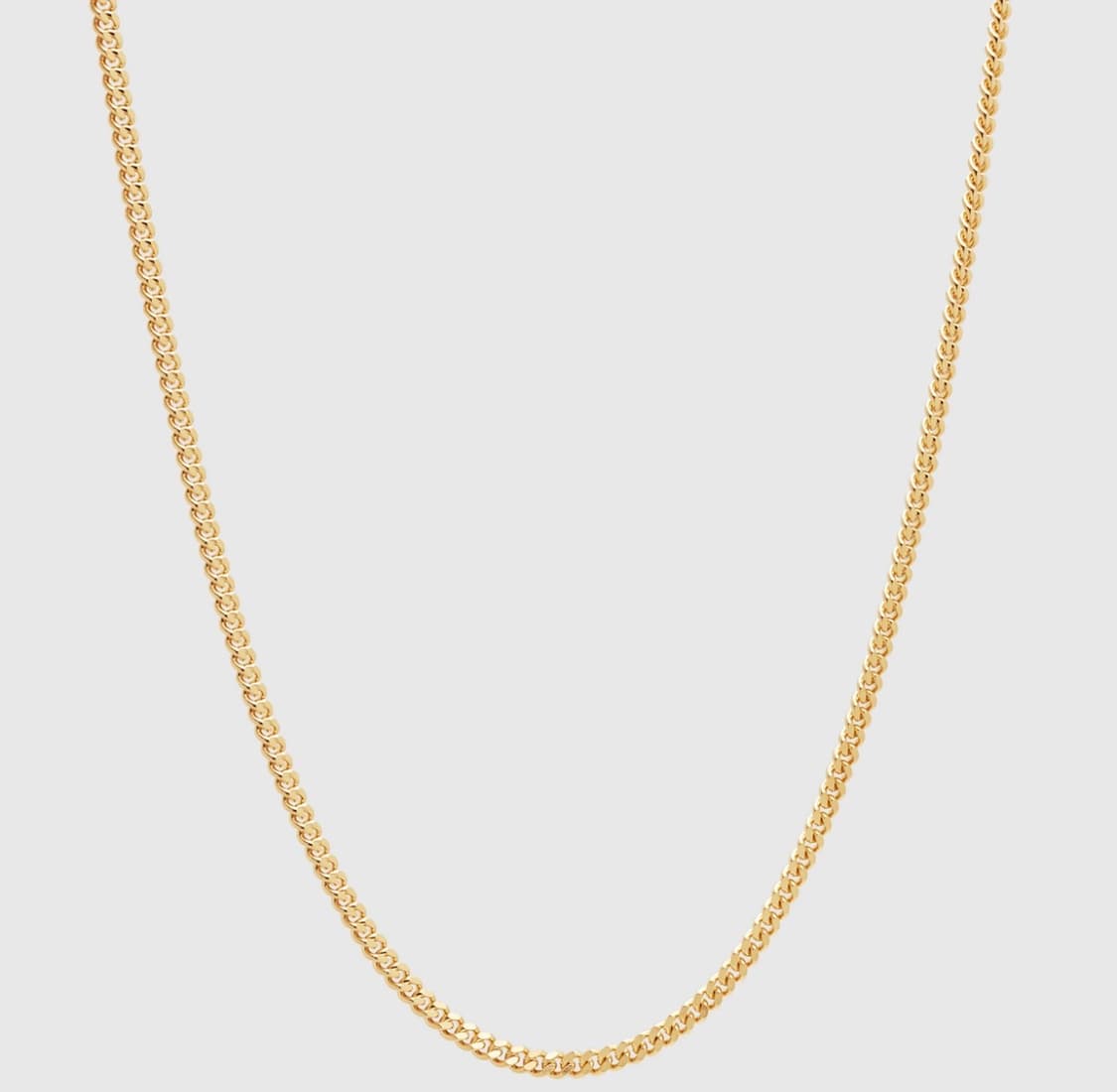 톰우드(tomwood) Curb Chain M Gold 18 inches 상품이미지1