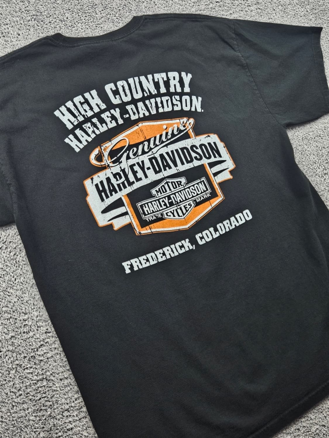 할리데이비슨 콜로라도 프레드릭 반팔 티셔츠 (M추정) / 11649 상품이미지10