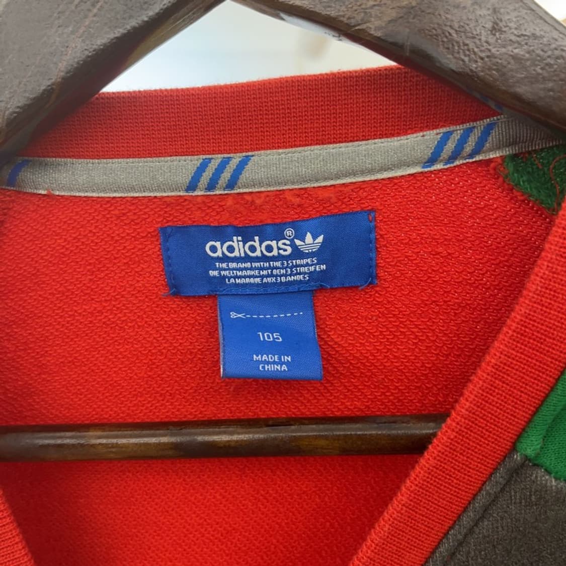 아디다스 빅 스컬 데이데드크루 트레포일 맨투맨 105 C06502 상품이미지5