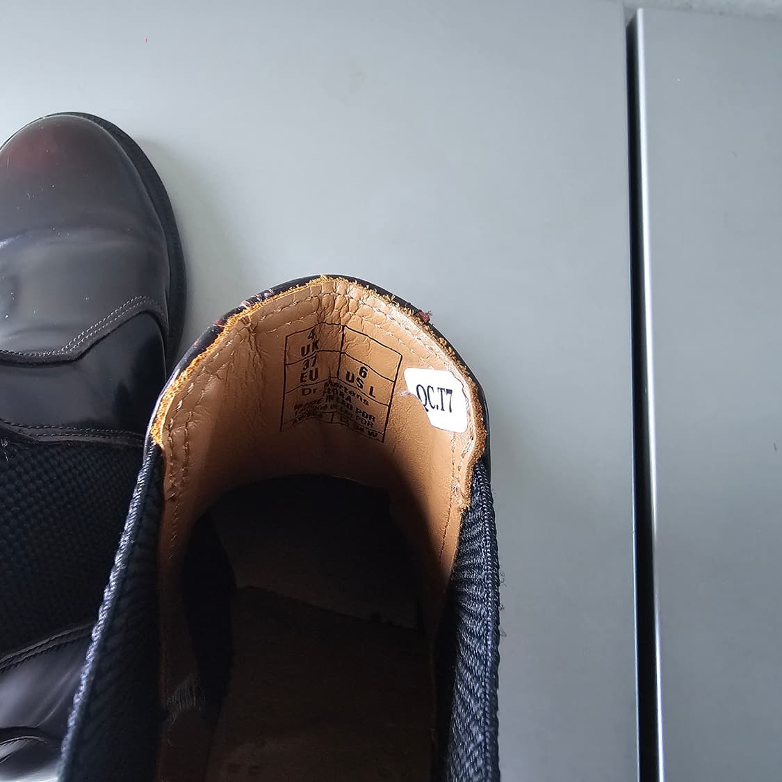 닥터마틴 플로라 첼시부츠 버건디 UK4 상품이미지4