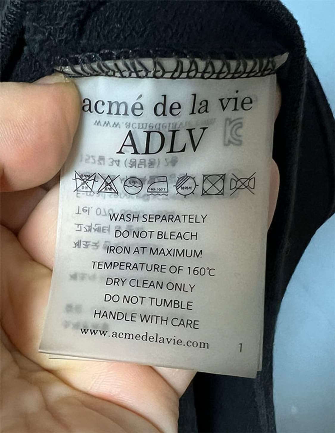 아크메드라비 후드맨투맨 오버핏 겨울 XL 105 2사이즈  상품이미지4