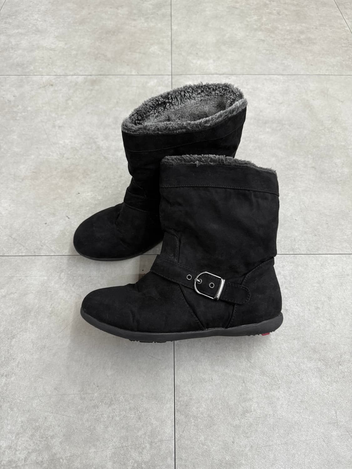 JPN 스웨이드 부츠 상품이미지2