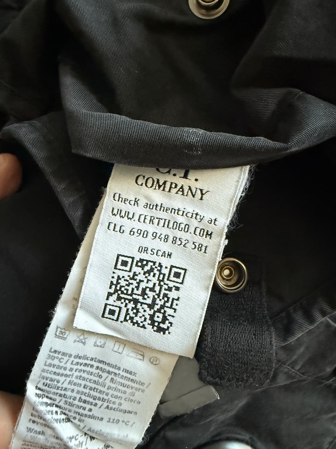 Cp컴퍼니 블랙 오버셔츠 상품이미지5