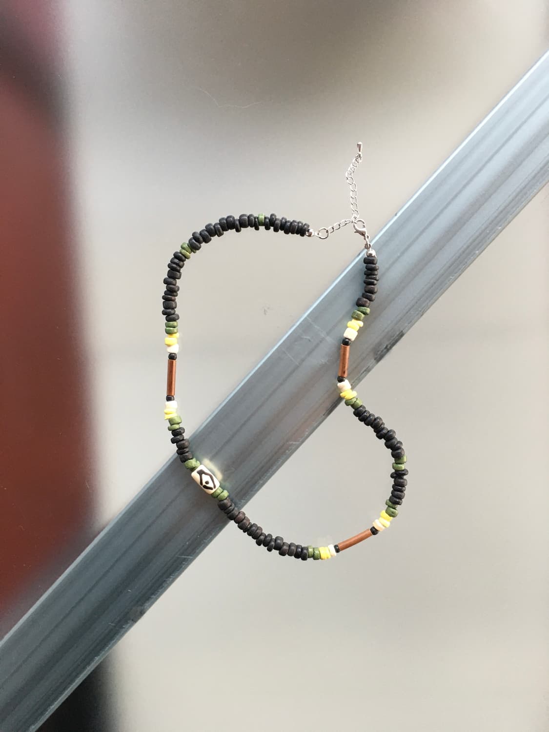 amber leaf necklace 상품이미지3