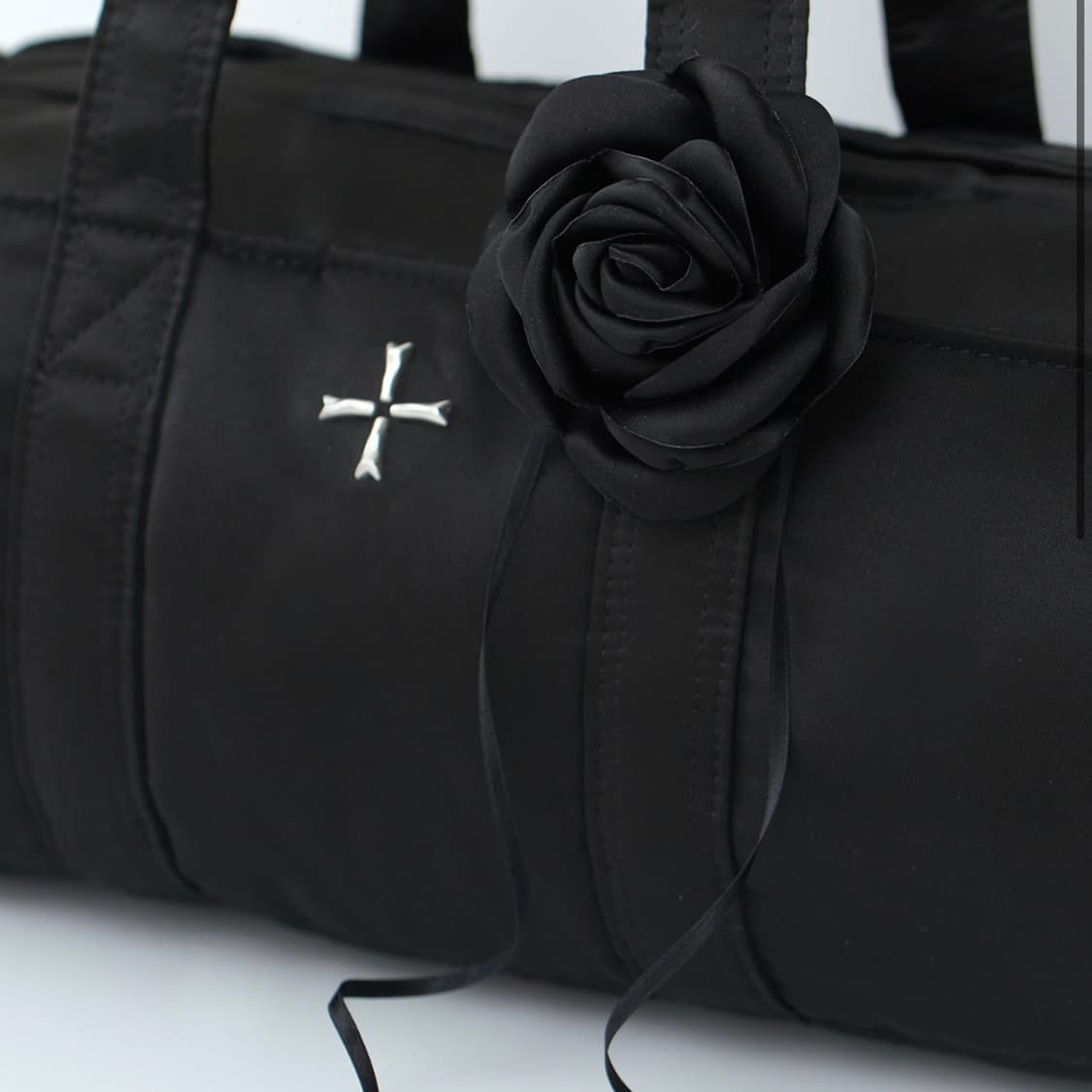 새상품 카하라 새틴 로즈 제트 블랙 발레 코어 발레리나 키링 상품이미지8