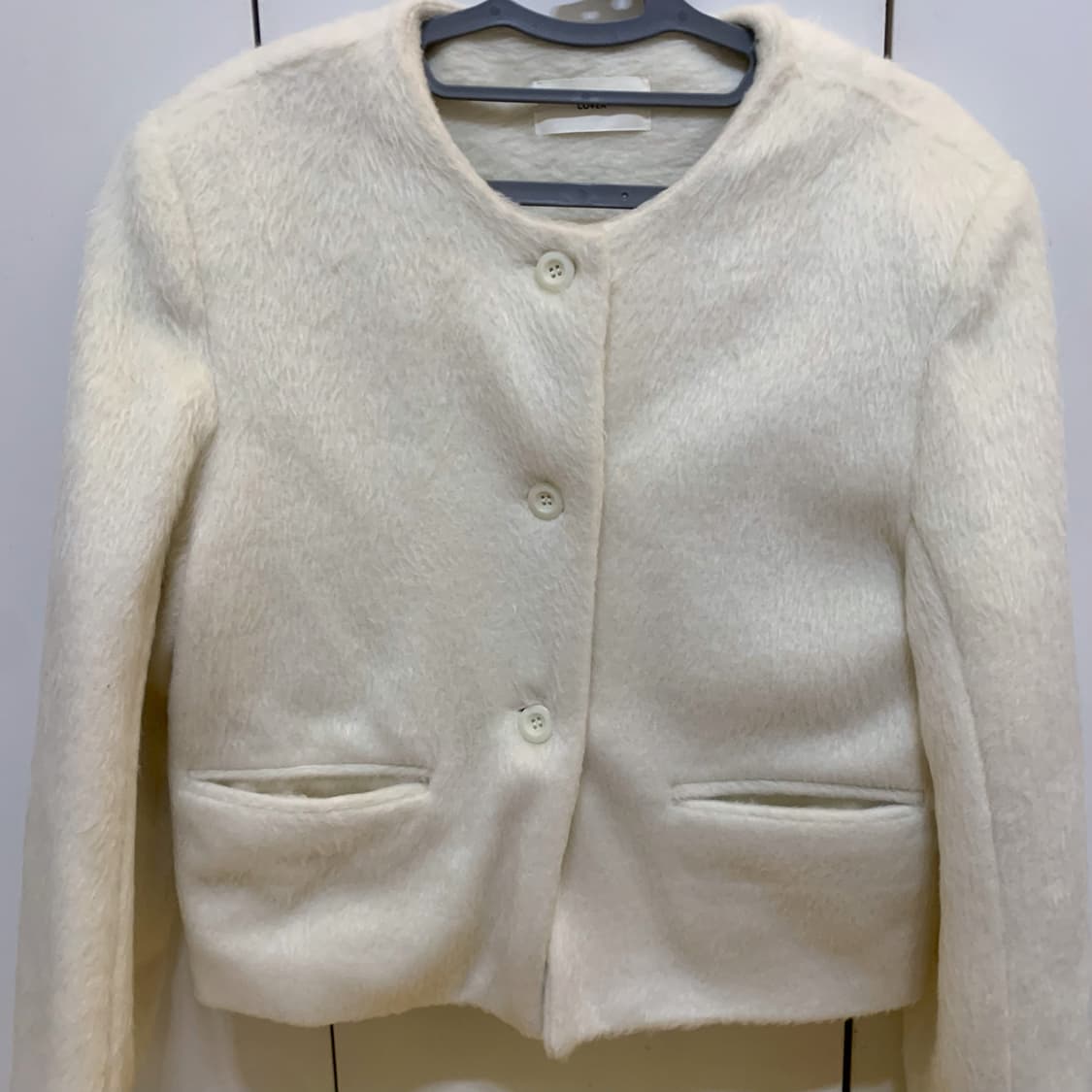 화이트 울자켓 상품이미지2