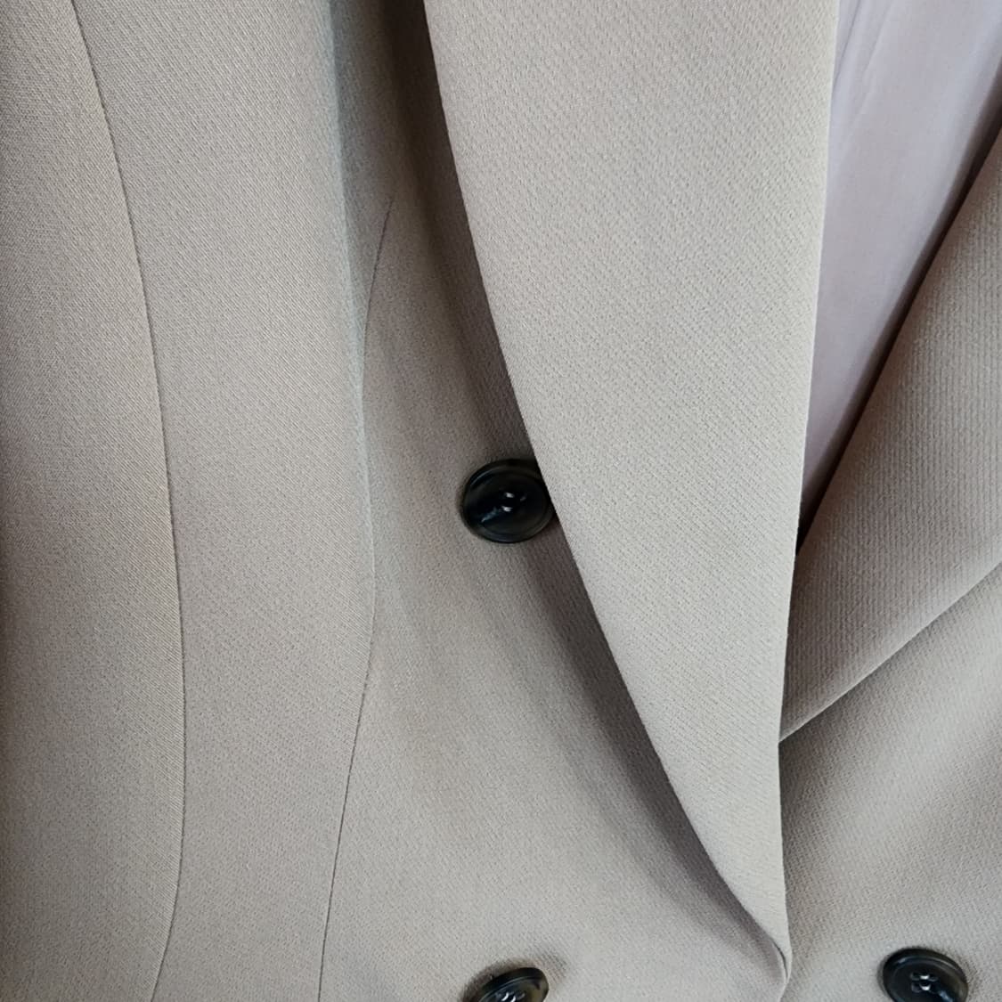 미니멈 더블 롱 코트 베이지 상품이미지3