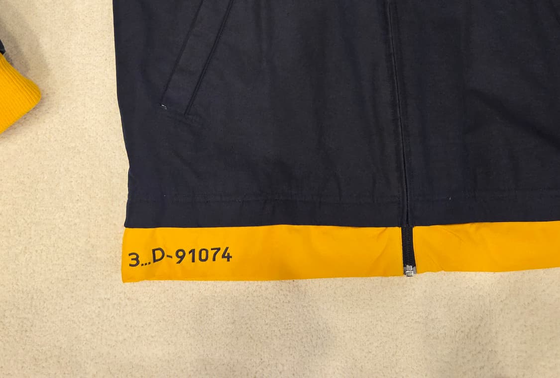 00'아디다스 OG 네이비-옐로우 져지 트랙탑[오버사이즈] 상품이미지5