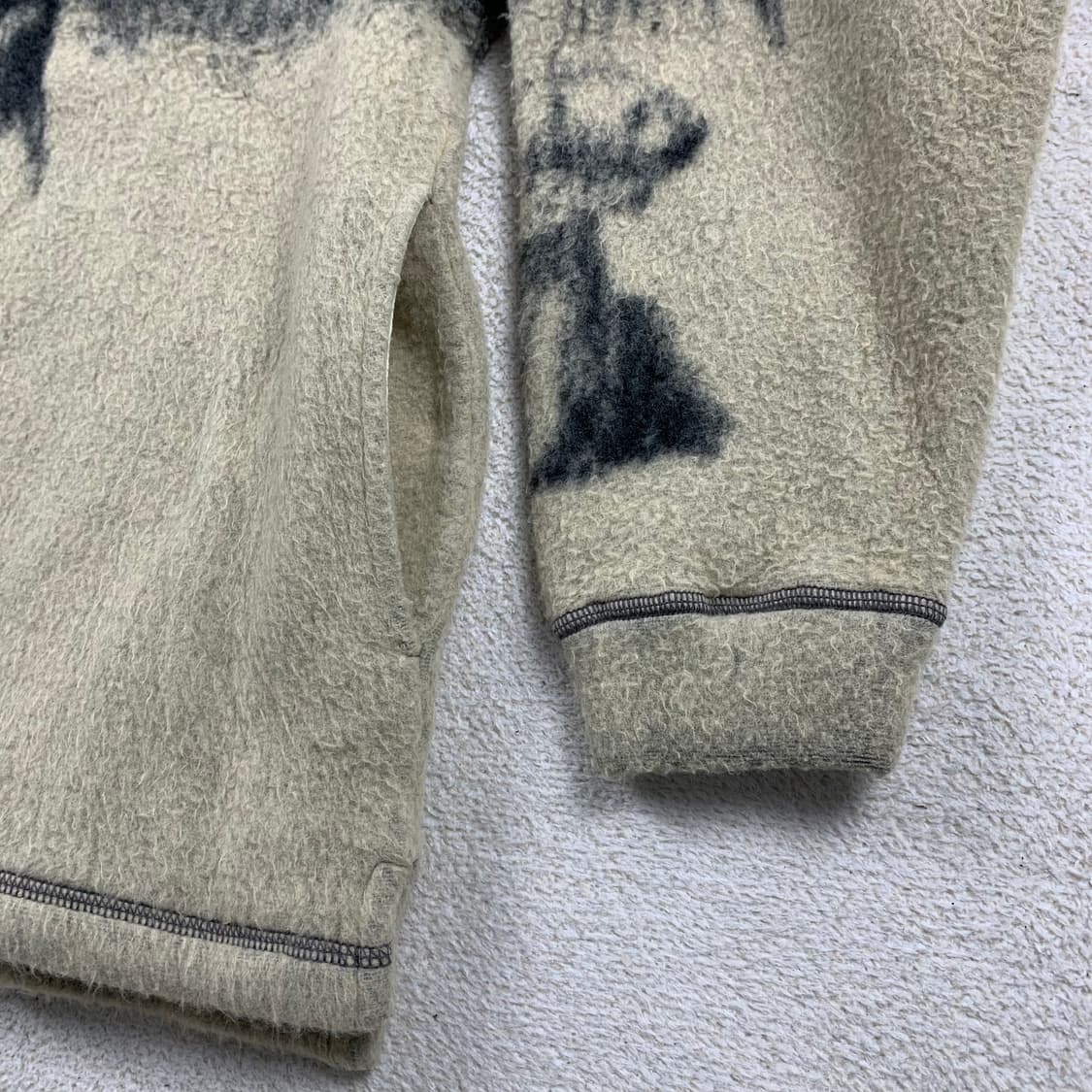 휴고 보스 이태리제 폴라 베어 쿼터집업 울리에스터 니트 상품이미지7