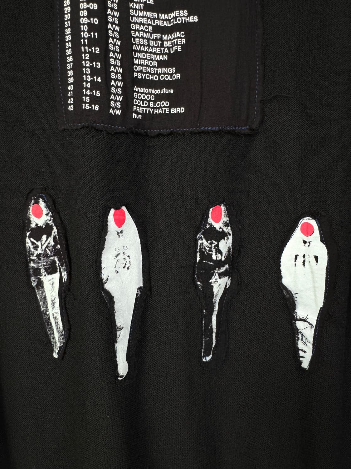 UNDERCOVER 언더커버 리버시블 패치 울 가디건 F 상품이미지8