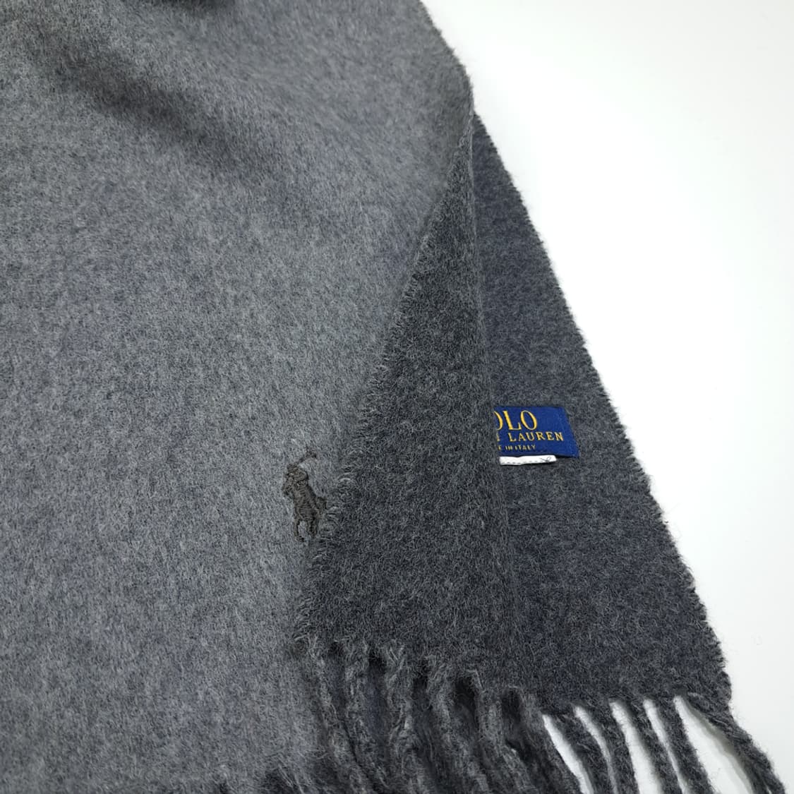 MX453 폴로 그레이 양면 머플러 목도리 상품이미지6