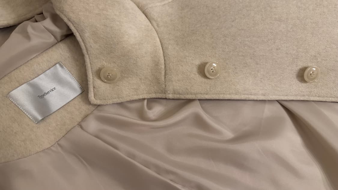 Hooded Half Coat [Oatmeal] 상품이미지2