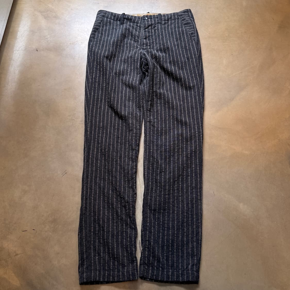 VOTOLO 챠콜 그레이 울 혼방 트라우저 상품이미지1