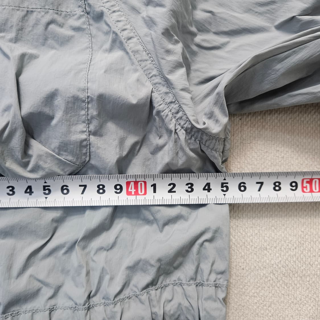 66 지오송지오 바람막이 후드 롱 자켓 0311Y 상품이미지6