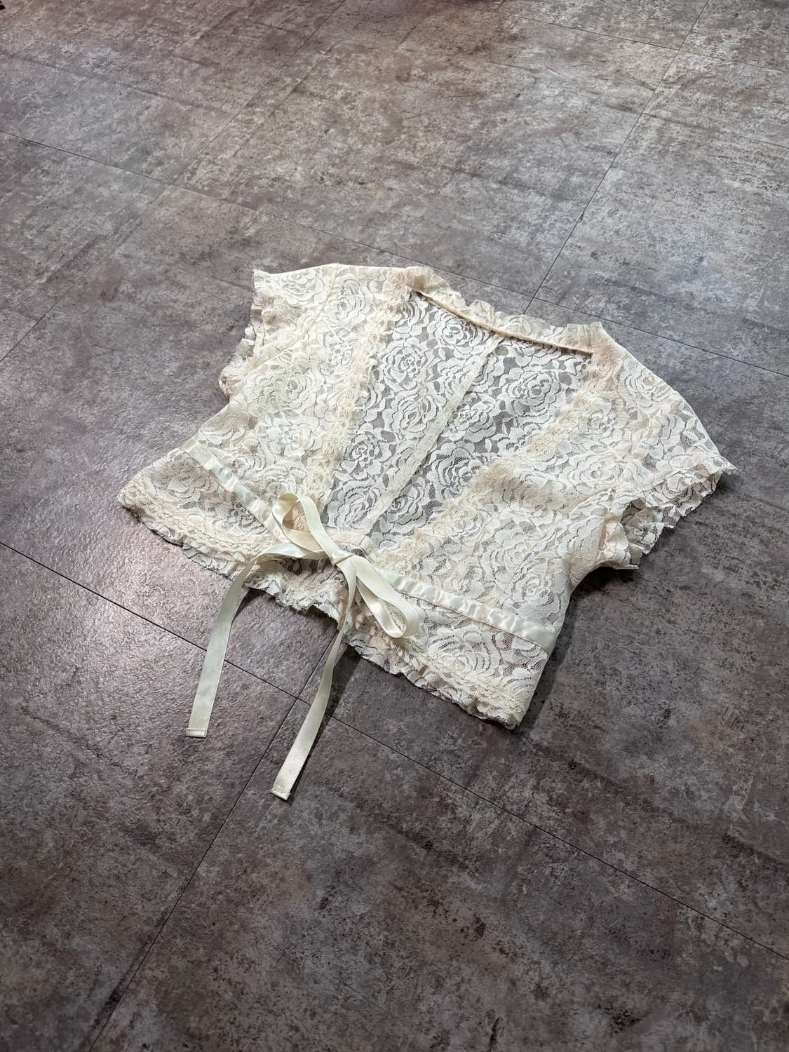 레이스 타이 볼레로 상품이미지1