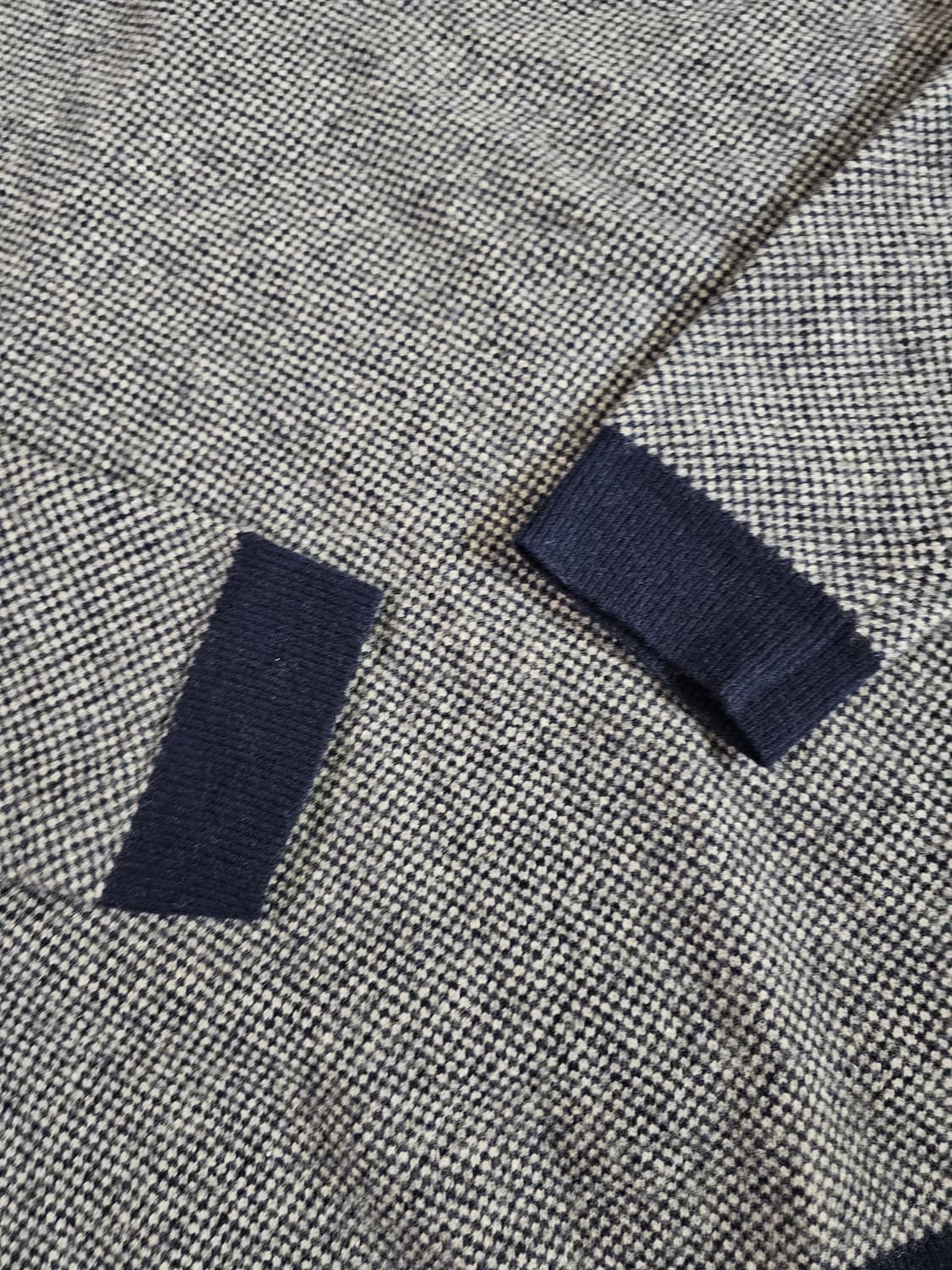 [XL] 던힐 네이비 V넥 니트 스웨터 상품이미지4