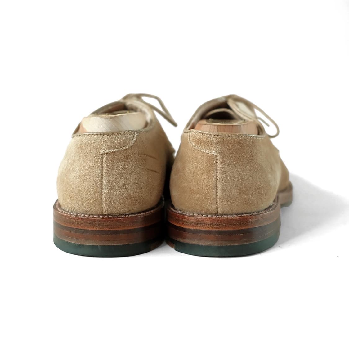 알든 N6401 8.5D 언라인드 탄 스웨이드 더비슈즈 상품이미지4