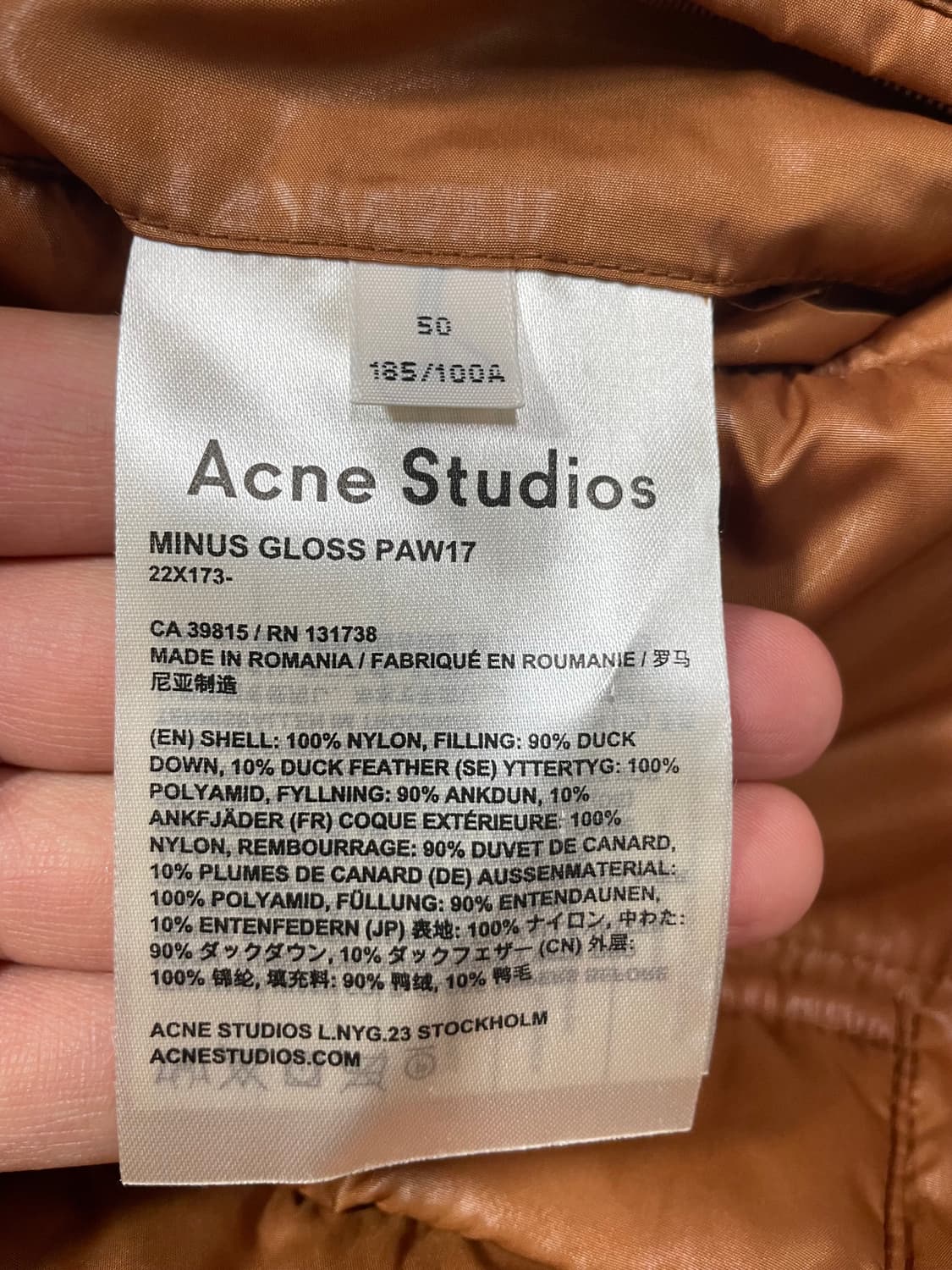 [50] 아크네스튜디오 마이너스 패딩 상품이미지8