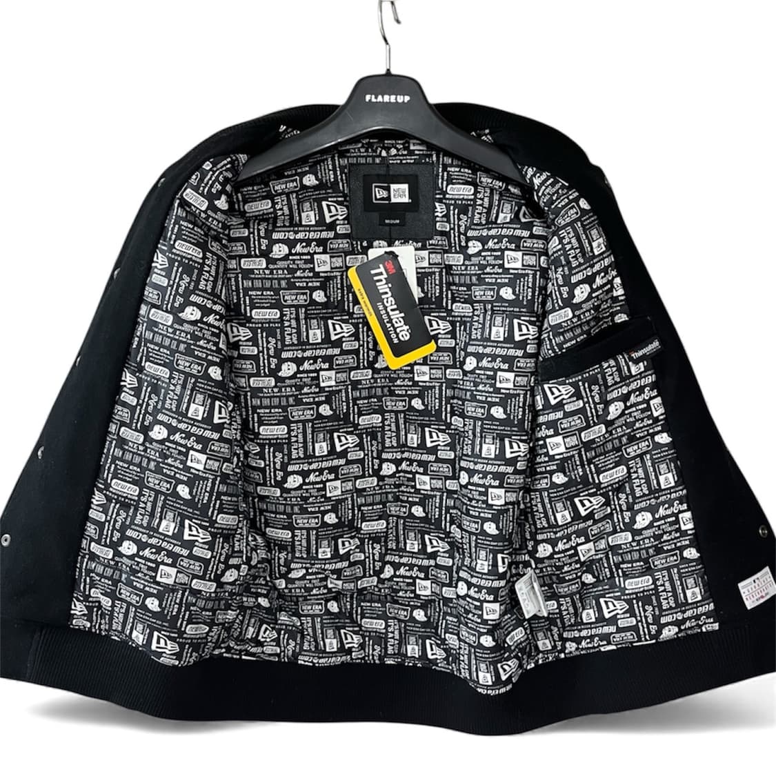 뉴에라X언디핏 레더 바시티 자켓 상품이미지3