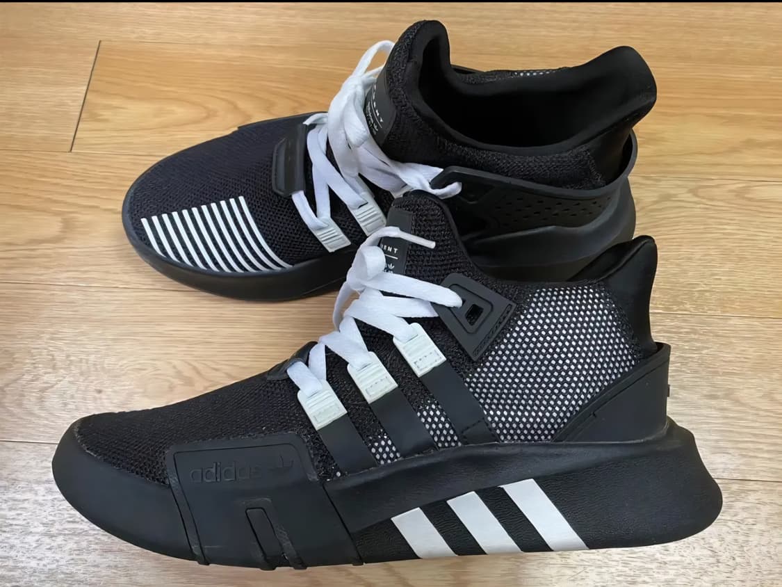 아디다스 운동화 EQT 이큅먼트 바스크 블랙 265 상품이미지3