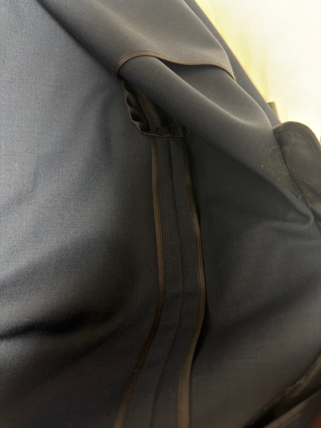 미우미우 모헤어 블루종 자켓 네이비 38 상품이미지10