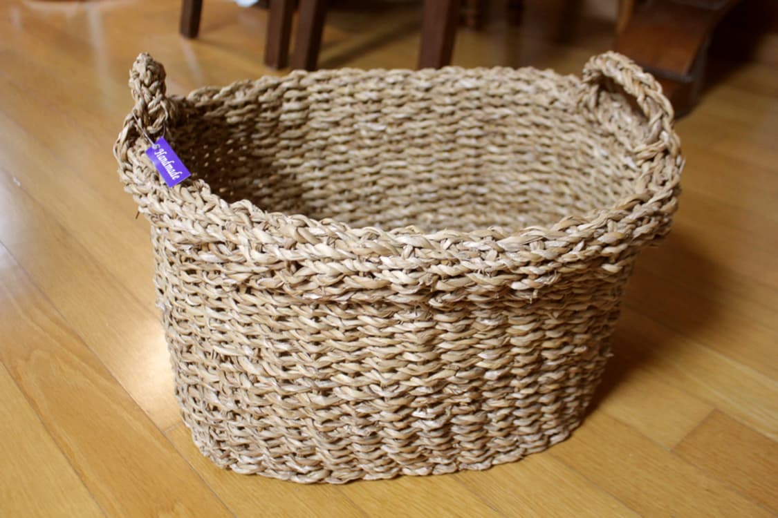빈티지 내추럴 바구니 인테리어소품 빈티지소품 레트로소품 엔틱소품 수납함 상품이미지6