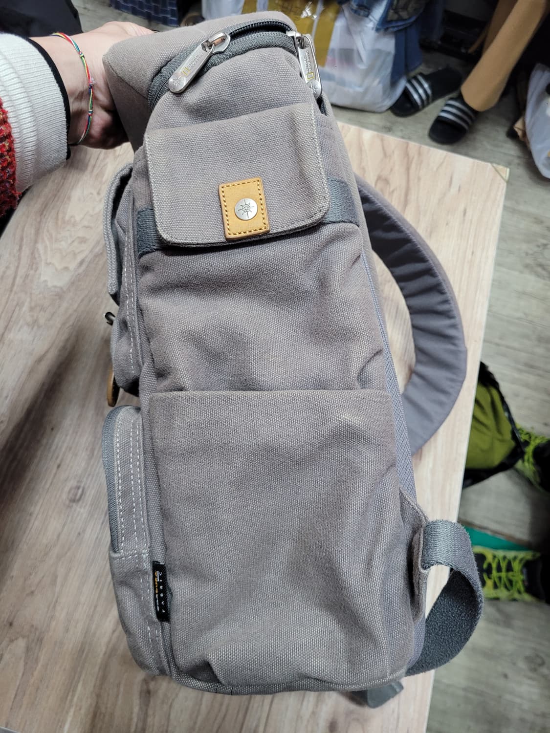 내셔널지오그래픽 백팩 그레이 상품이미지4