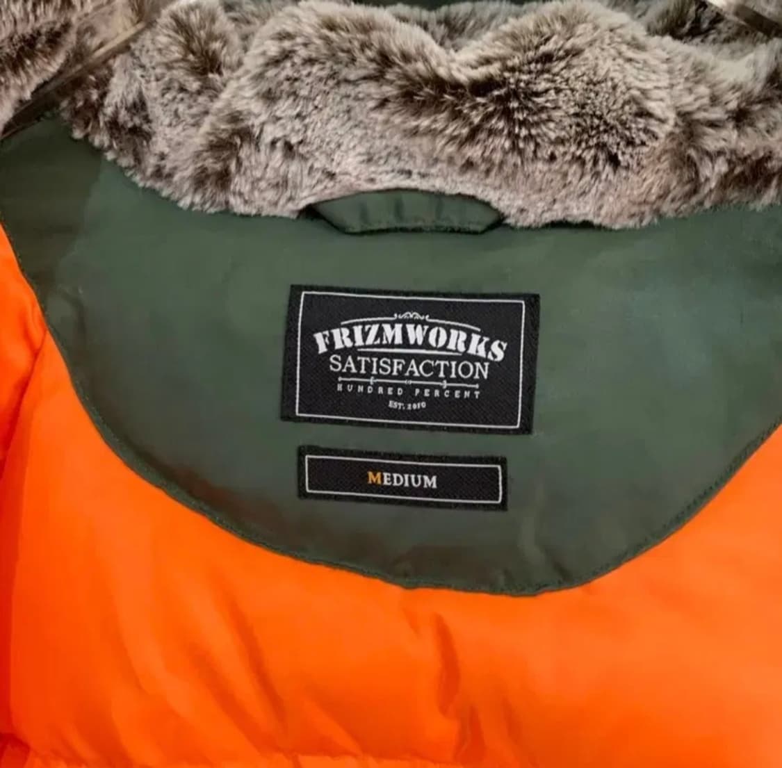 프리즘웍스 헤비 n3b 다운 파카 M 상태 굿 상품이미지8