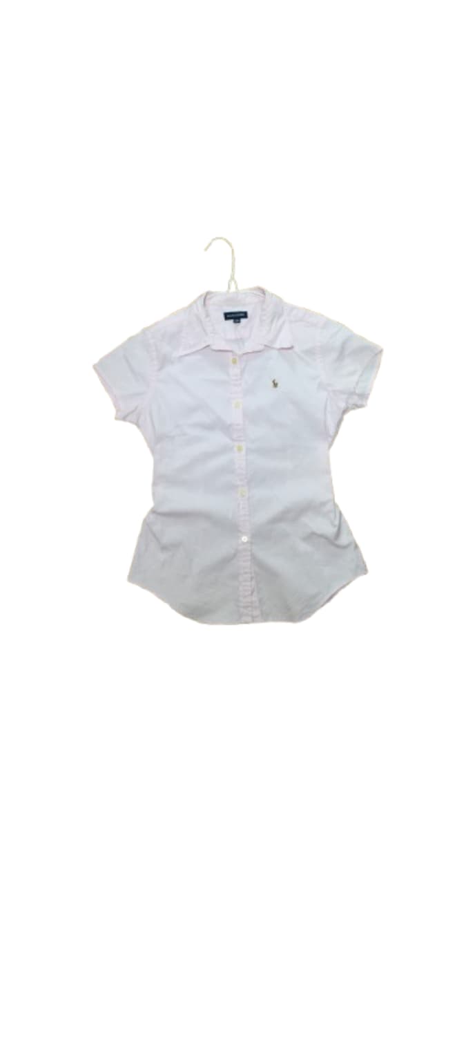 RALPH LAUREN 연핑크 셔츠 일본 빈티지 상품이미지1