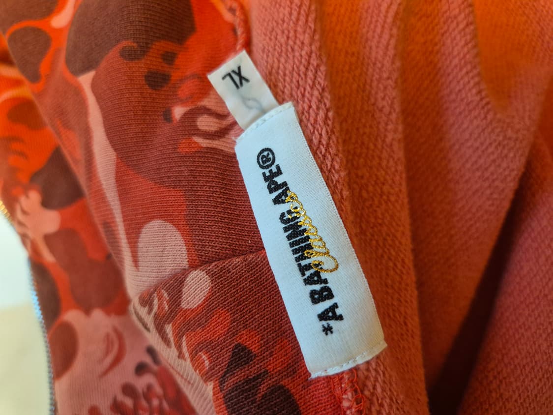 [Xl] 베이프 플레임 카모 후드집업 상품이미지9