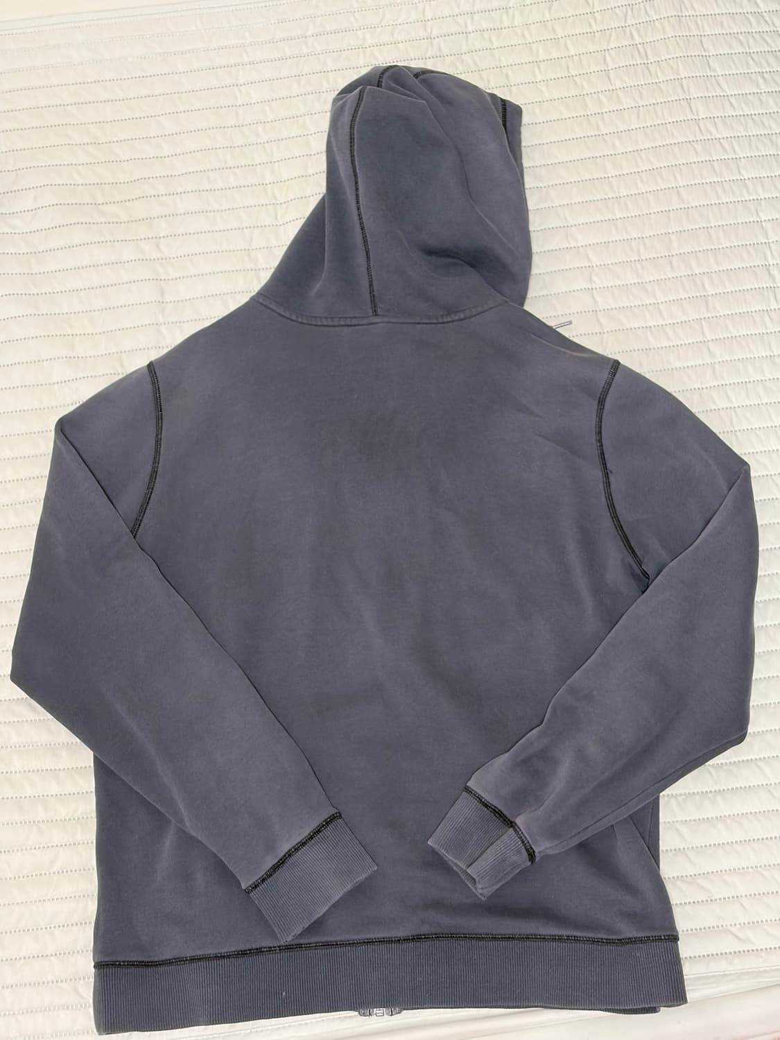 언더아머 남성 후드집업 L 회색 상품이미지2