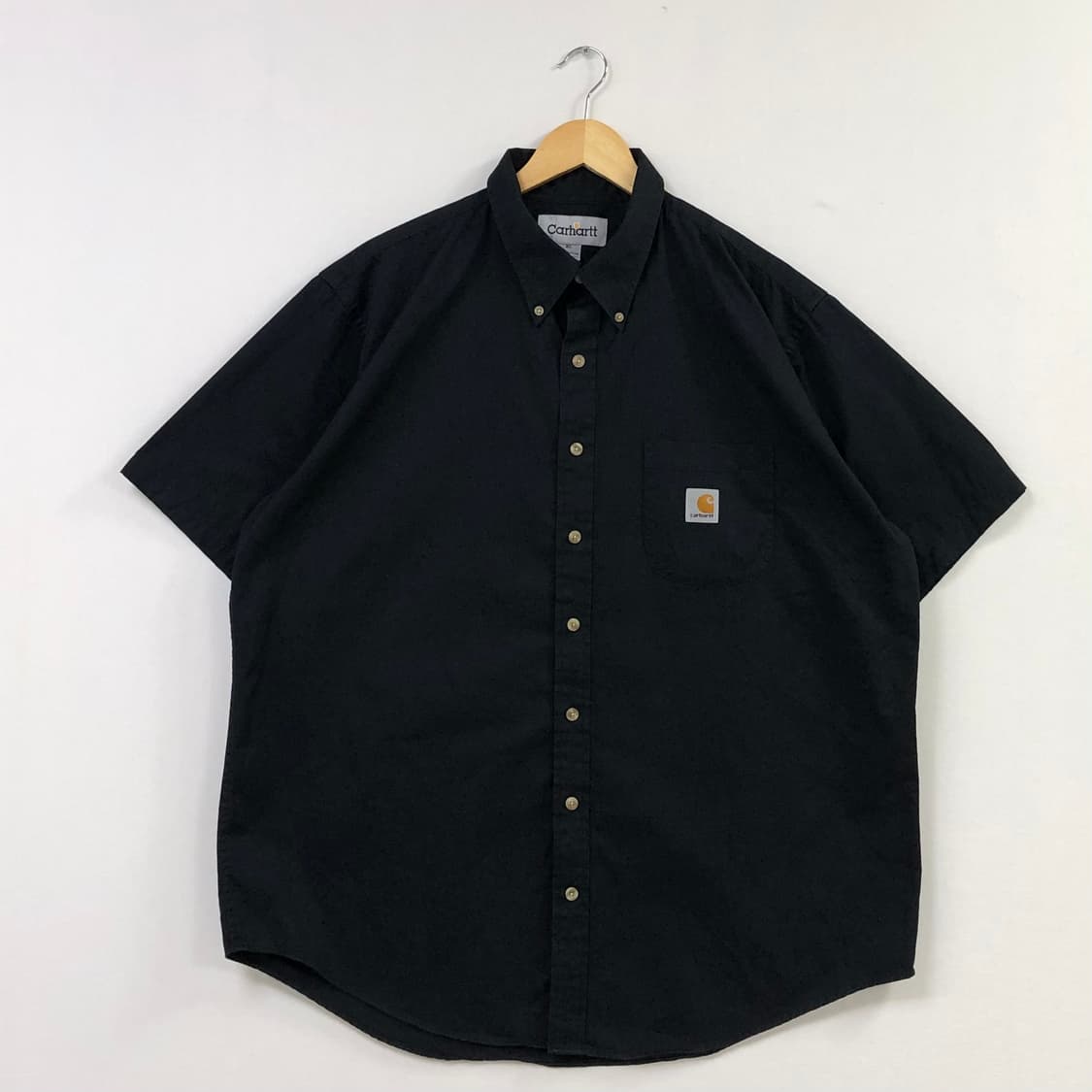 Xxl 칼하트 블랙 워크 셔츠 상품이미지2