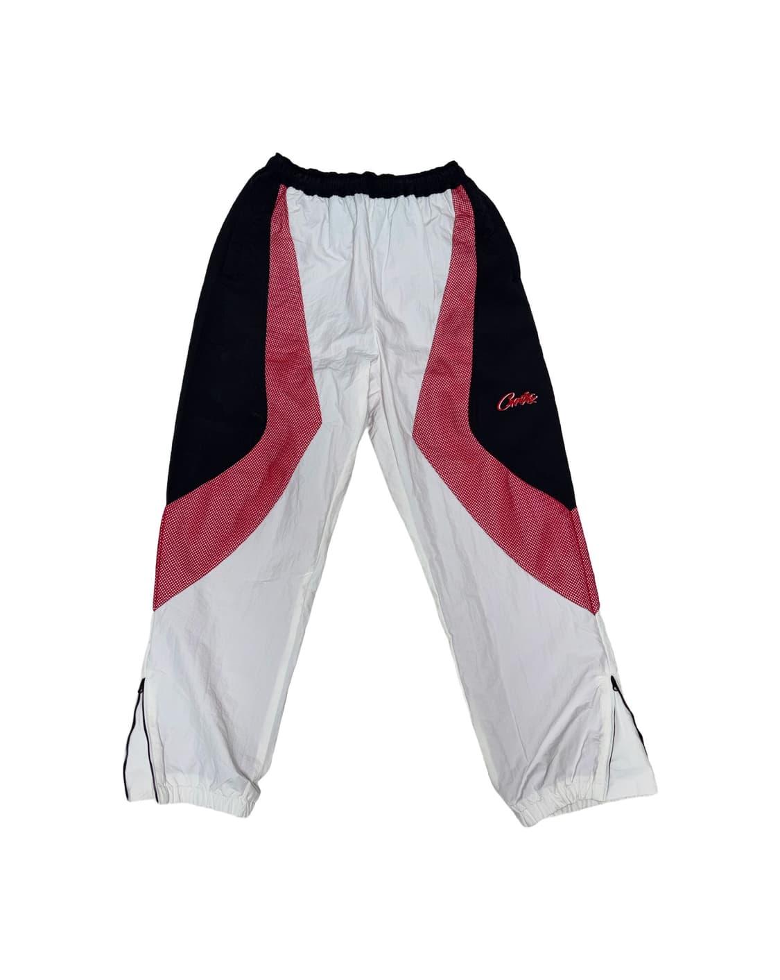 코르테이즈 버티고 쇼쿠팬츠 블랙 레드 상품이미지1