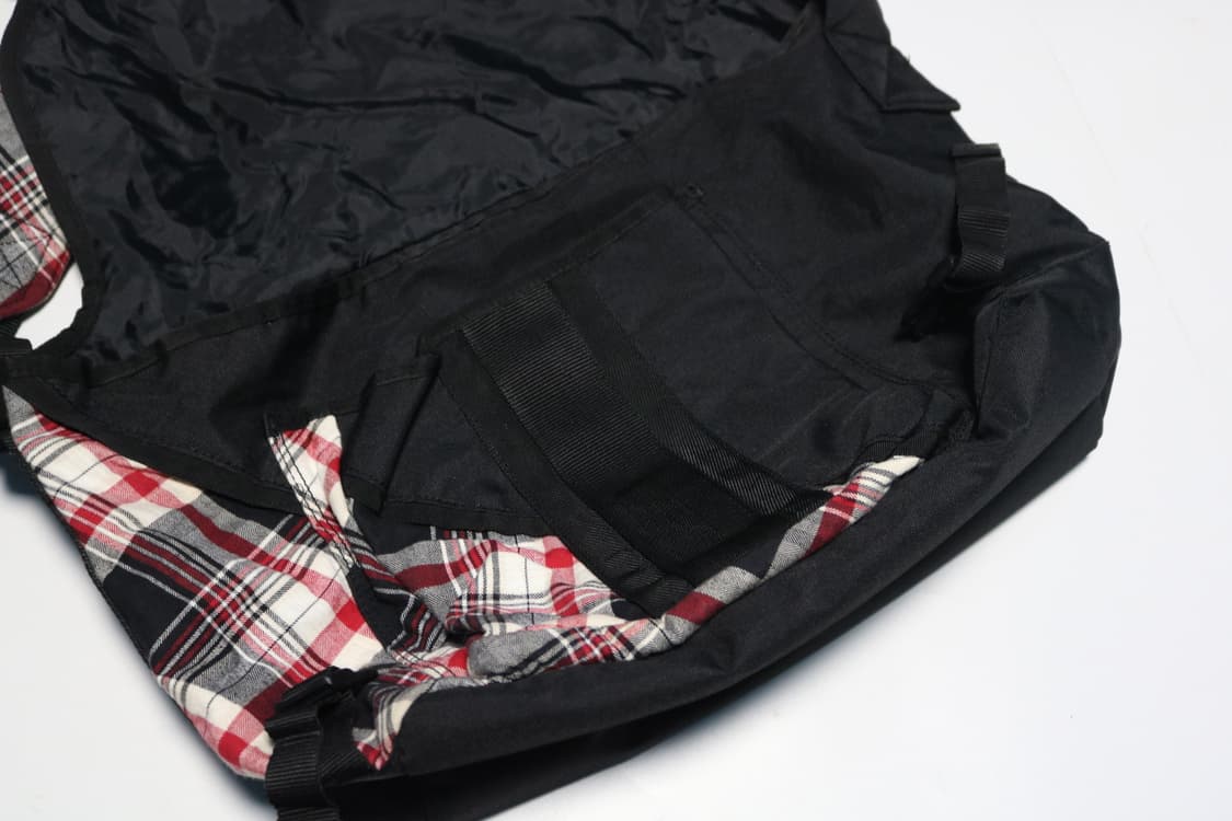 디젤 체크패턴 메신저백 상품이미지7