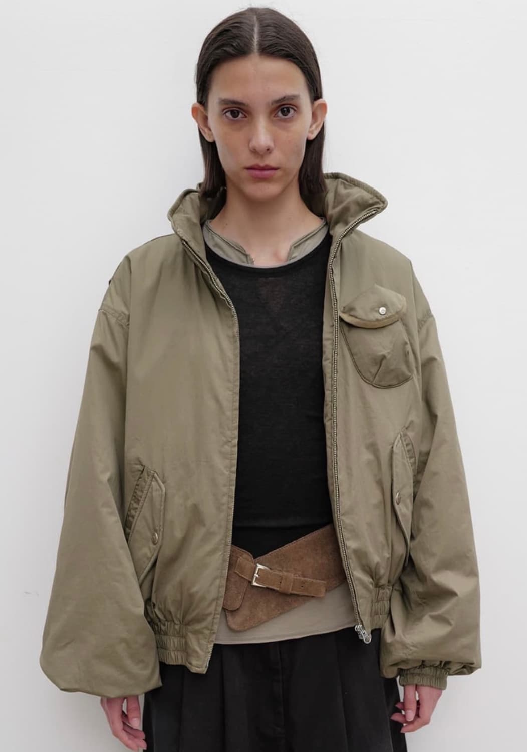 오픈와이와이 카고봄버자켓 S 상품이미지1